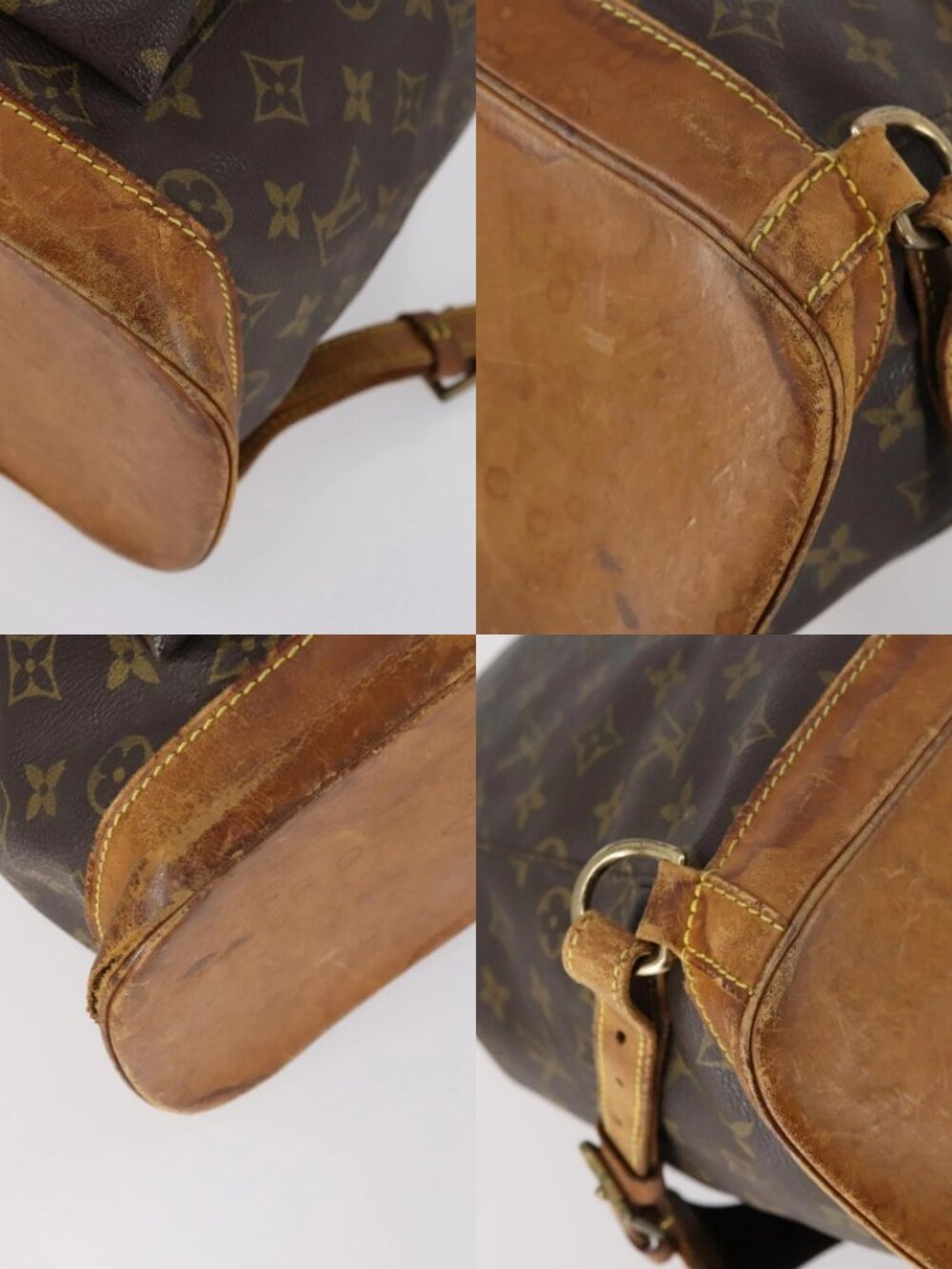 LOUIS VUITTON Monogram Montsouris GM Backpack M51135 LV Auth 153023 - Picture 13 of 15